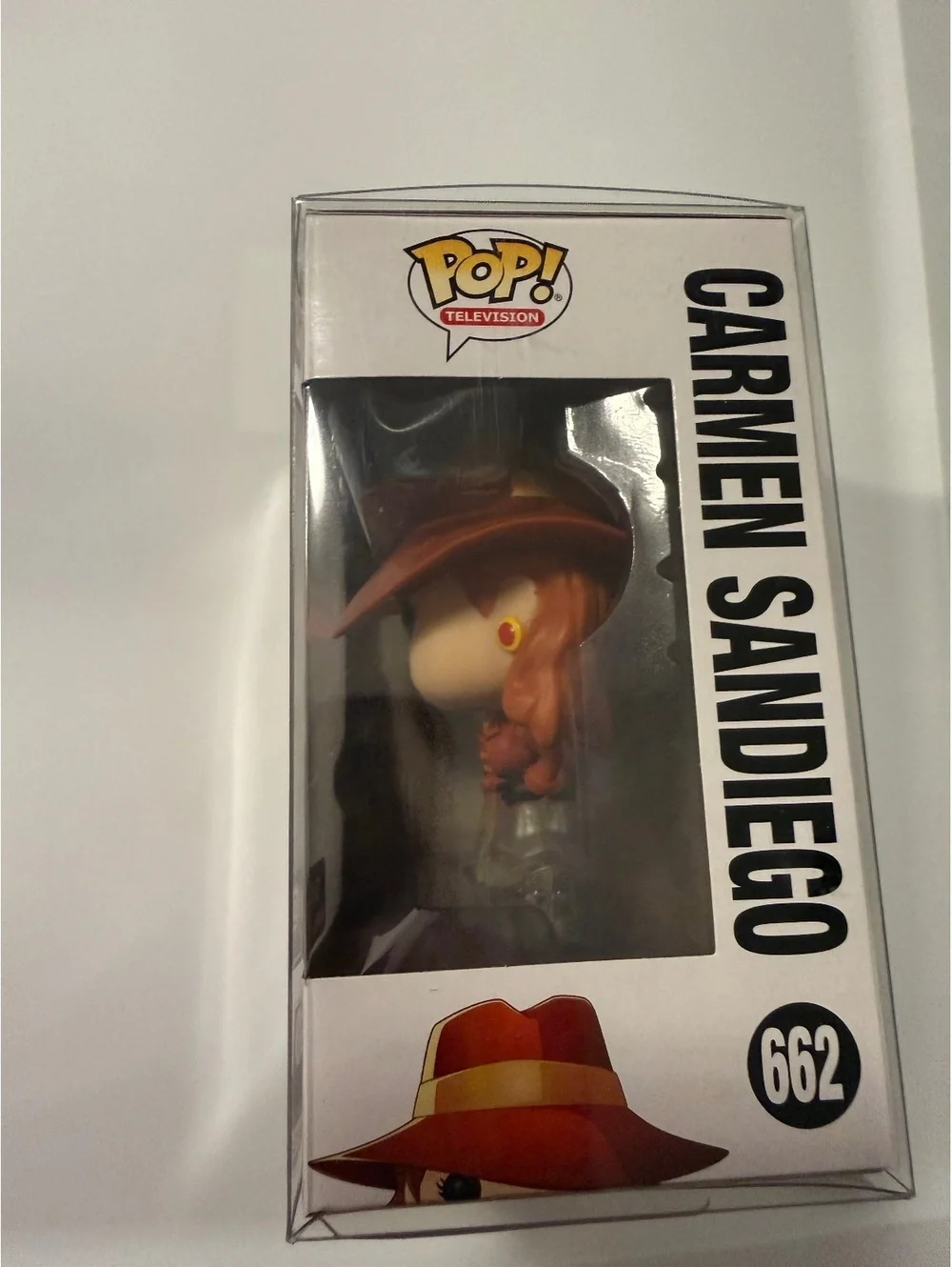 Funko Pop Carmen Sandiego #662 GameStop Exclusive Vinyl Figure